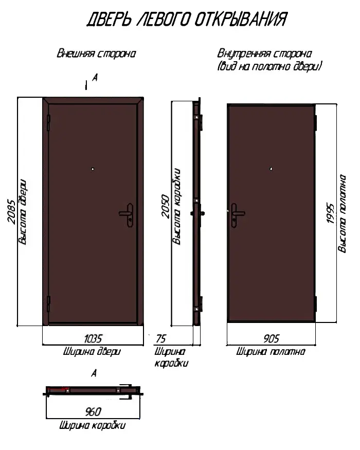 Дверь входная DOORBET 