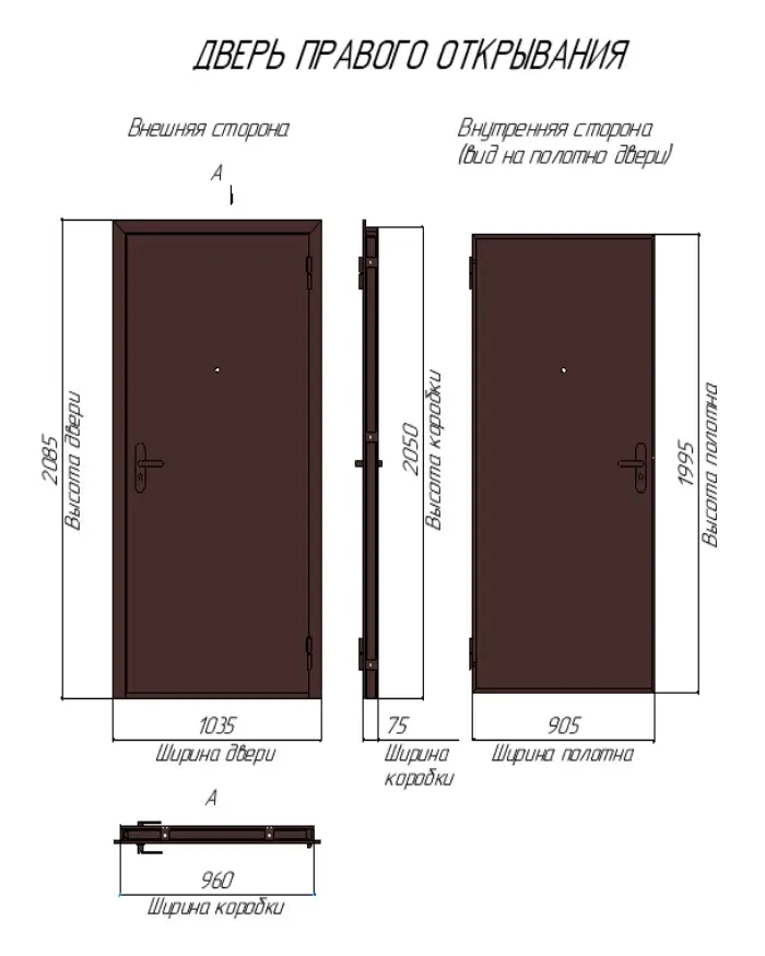Дверь входная DOORBET 