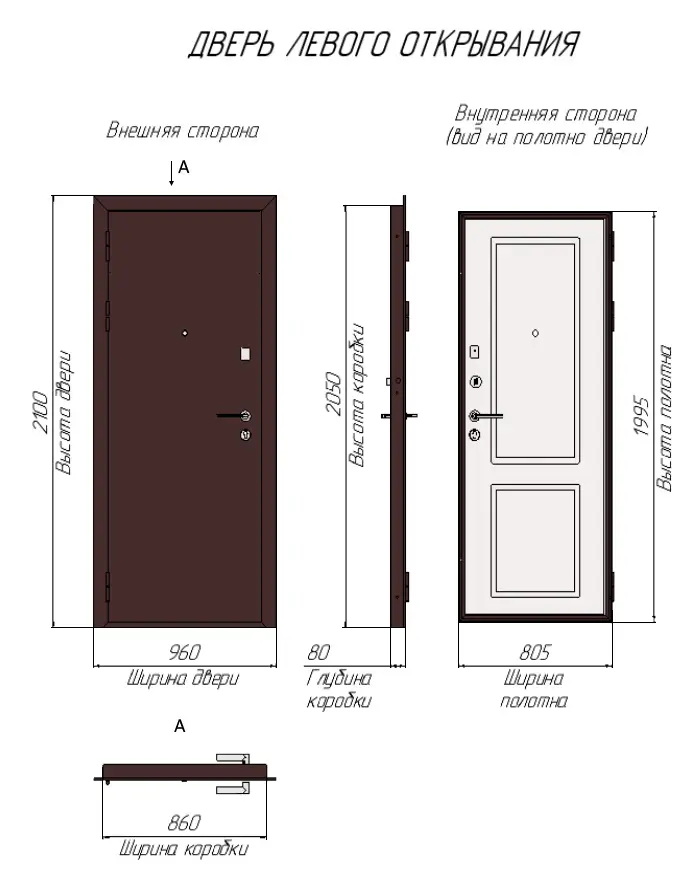 Дверь входная DOORBET 