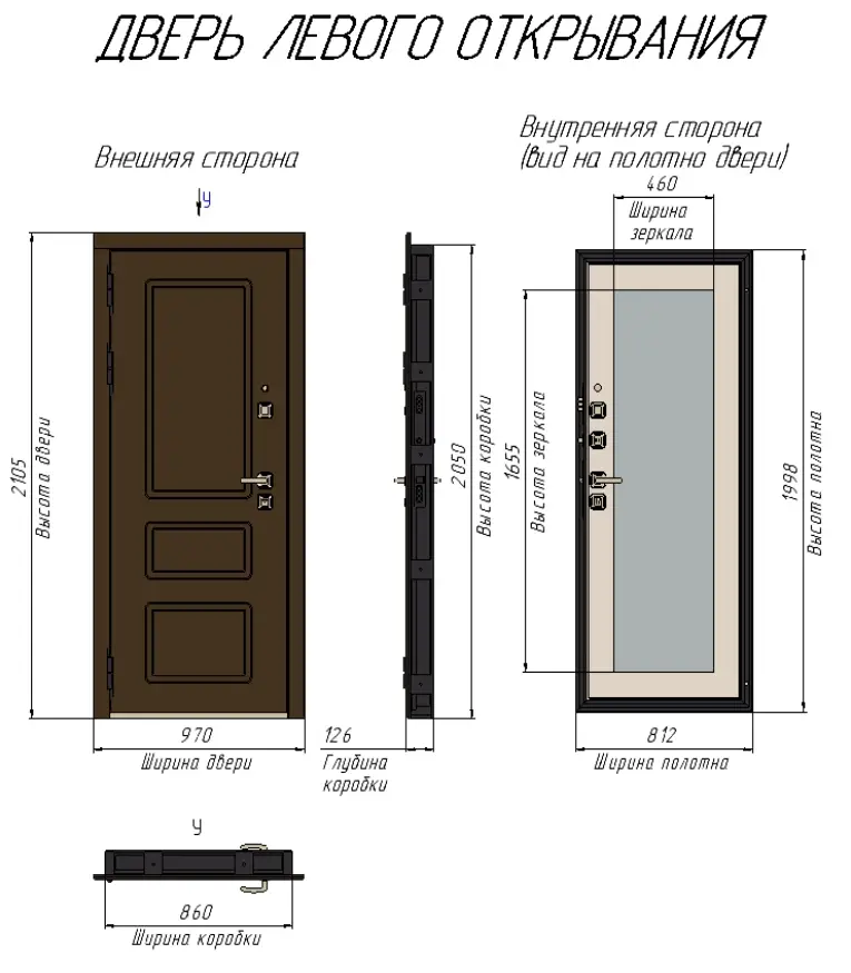 Дверь входная DOORBET 