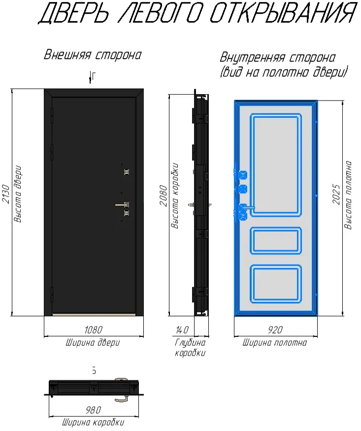 Дверь входная DOORBET 